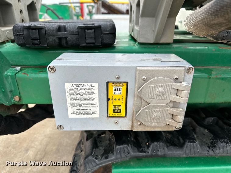 image for item LR9734 McElroy TracStar 412/618  pipe fusion machine