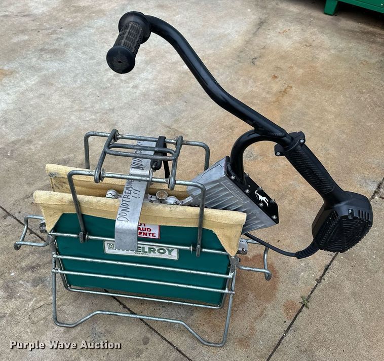 image for item LR9734 McElroy TracStar 412/618  pipe fusion machine