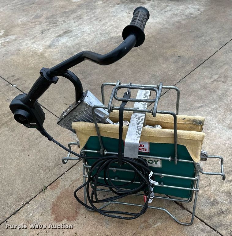 image for item LR9734 McElroy TracStar 412/618  pipe fusion machine