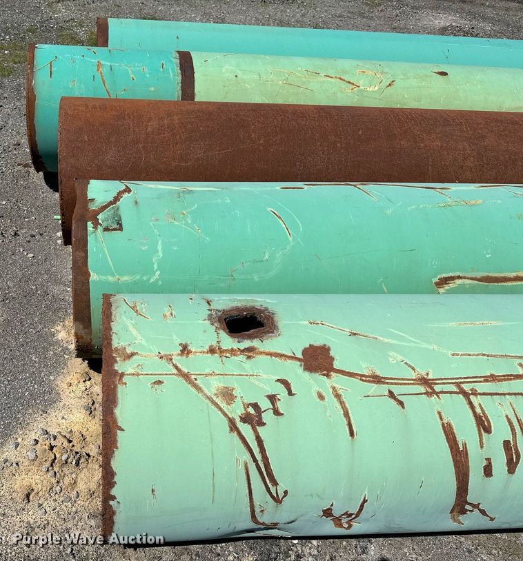 image for item LR9766 (5) pieces of steel pipe