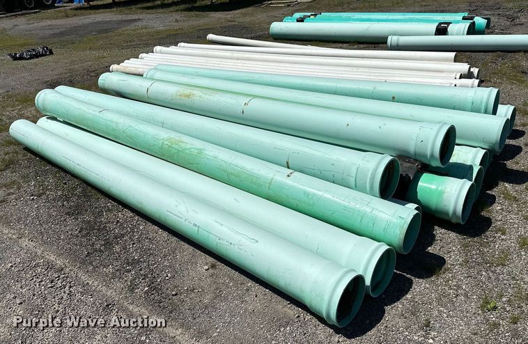 image for item LR9767 (16) pieces of Northern Pipe SDR-35 sewer pipe