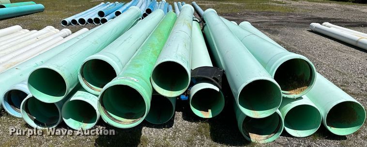 image for item LR9767 (16) pieces of Northern Pipe SDR-35 sewer pipe