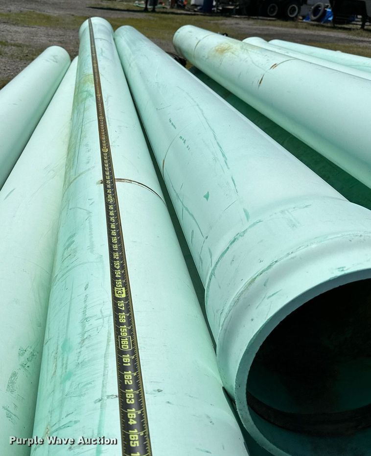 image for item LR9767 (16) pieces of Northern Pipe SDR-35 sewer pipe