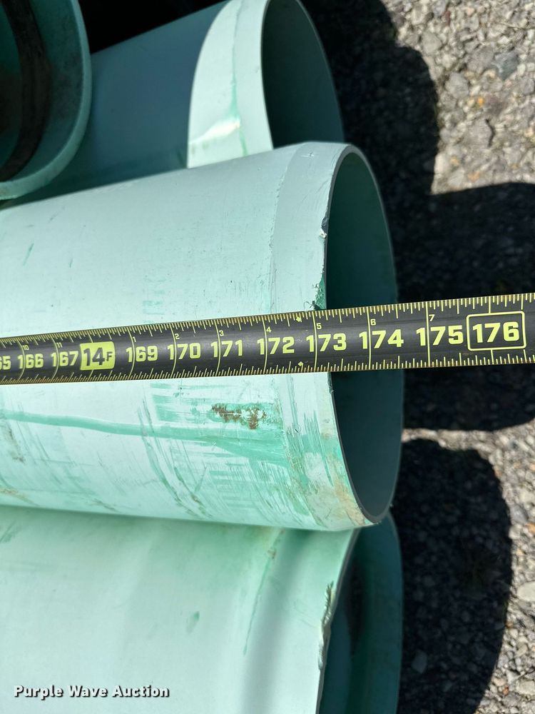 image for item LR9767 (16) pieces of Northern Pipe SDR-35 sewer pipe