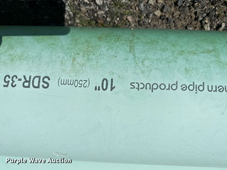 image for item LR9767 (16) pieces of Northern Pipe SDR-35 sewer pipe