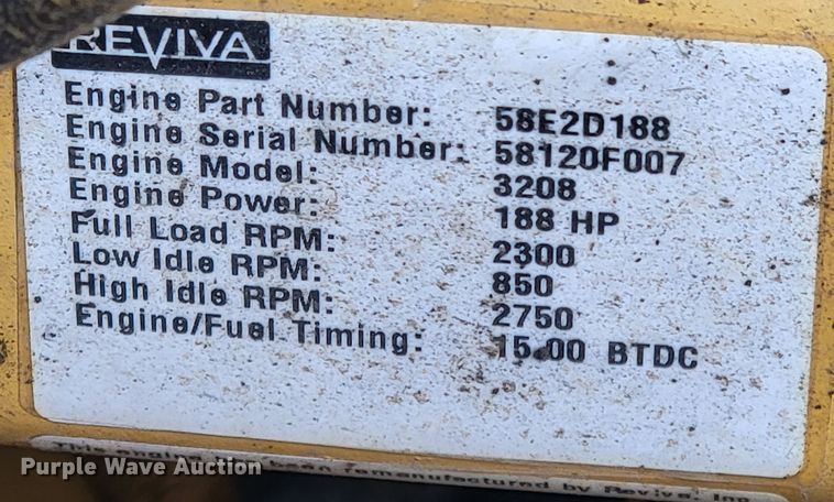 image for item LV9491 1991 Caterpillar 613C  scraper