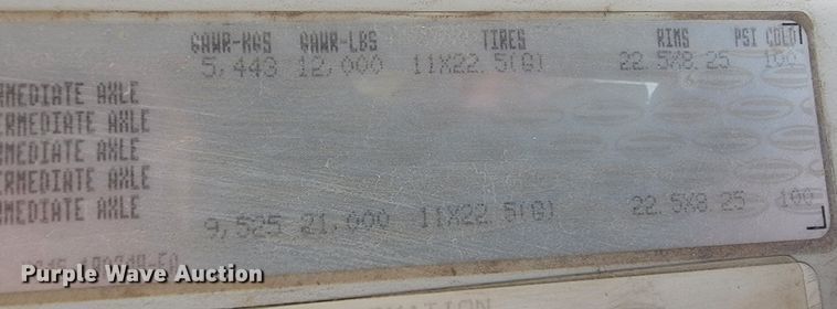 image for item LV9523 2003 Sterling Acterra  flatbed truck