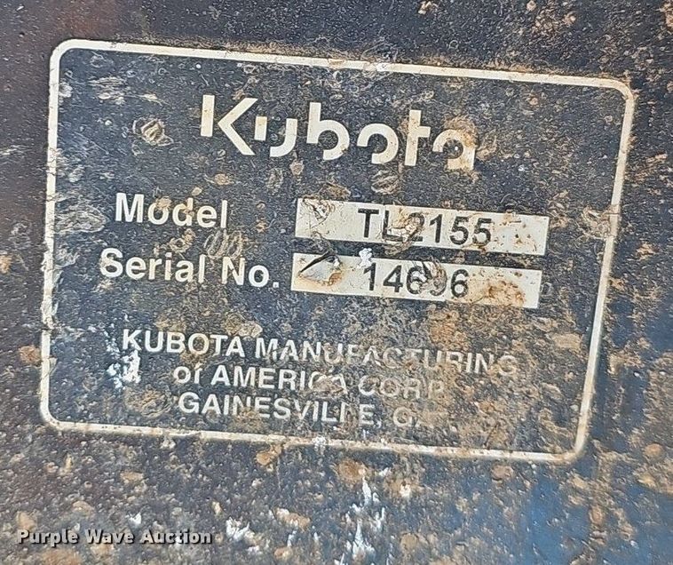 image for item MB9971 Kubota B21  MFWD tractor