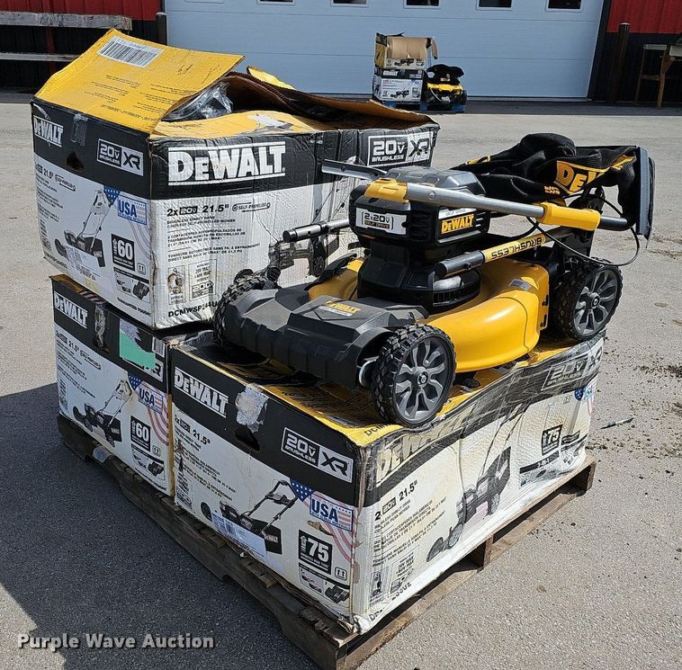 image for item MC9687 (4) Dewalt lawn mowers