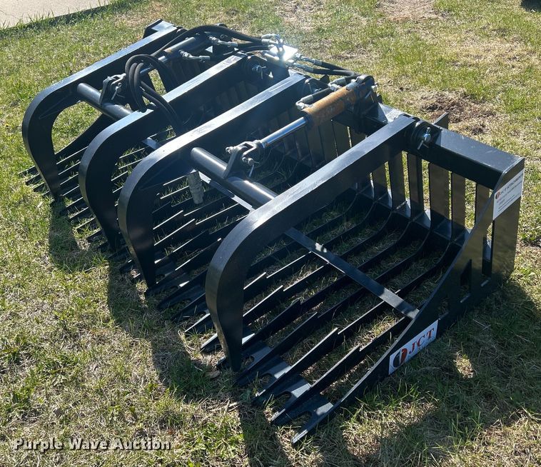 image for item MC9872 JCT  skid steer grapple bucket