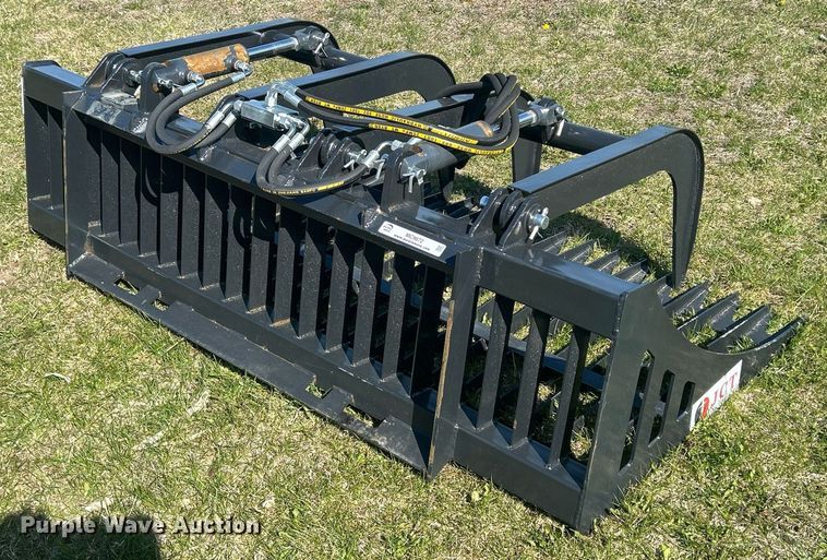 image for item MC9872 JCT  skid steer grapple bucket