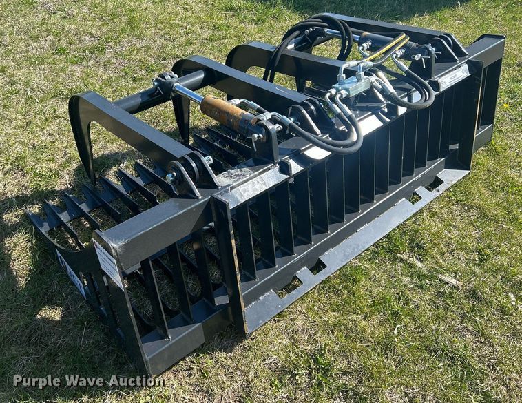 image for item MC9872 JCT  skid steer grapple bucket