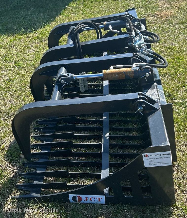 image for item MC9872 JCT  skid steer grapple bucket