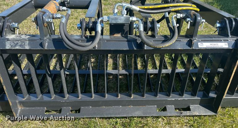 image for item MC9872 JCT  skid steer grapple bucket