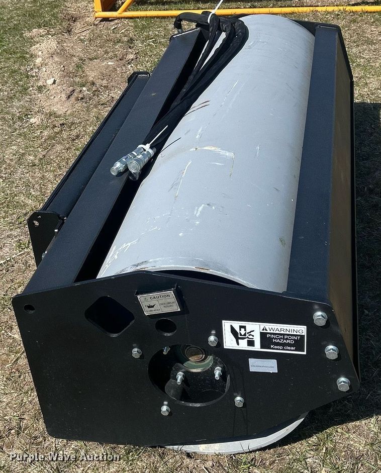 image for item MC9880 6' W skid steer vibratory roller