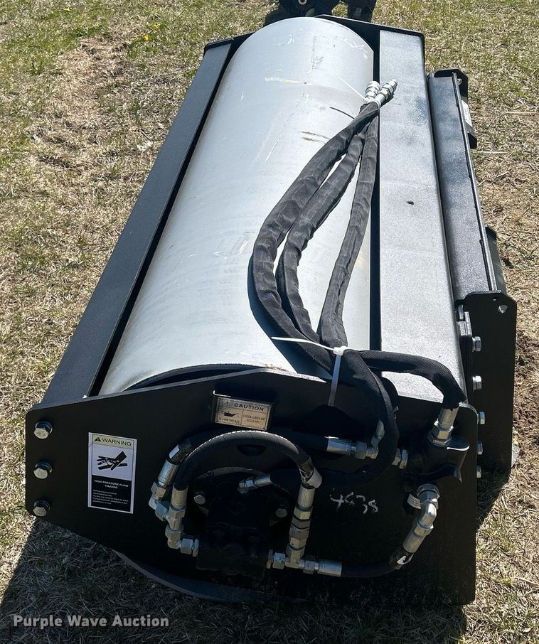 image for item MC9880 6' W skid steer vibratory roller