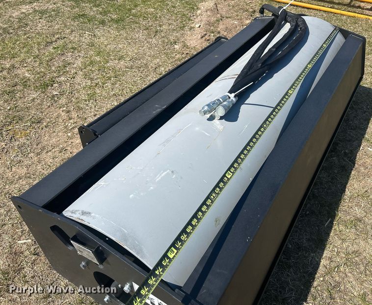 image for item MC9880 6' W skid steer vibratory roller