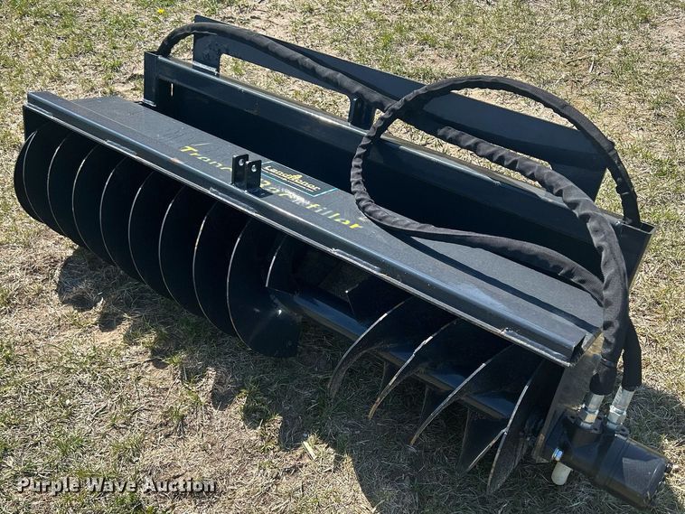 image for item MC9881 54" Land Honor skid steer trench backfiller