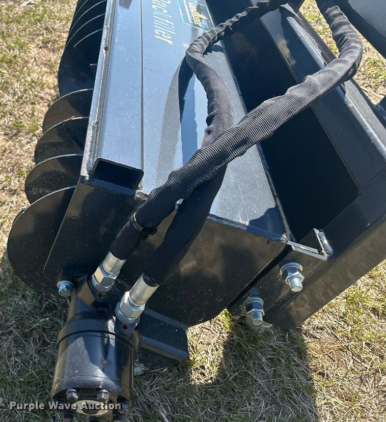 image for item MC9881 54" Land Honor skid steer trench backfiller