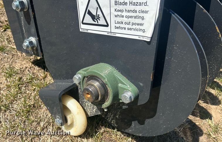 image for item MC9881 54" Land Honor skid steer trench backfiller