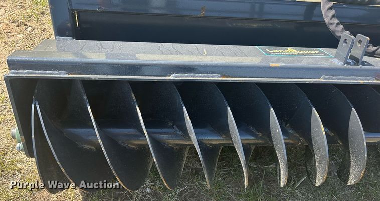 image for item MC9881 54" Land Honor skid steer trench backfiller