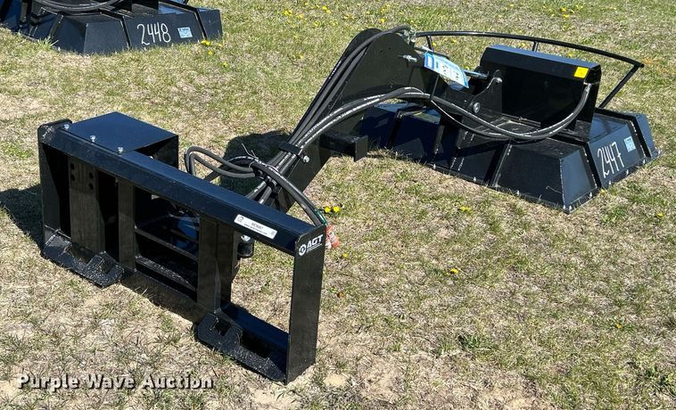 image for item MC9887 2022 TopCat BDRC  48" W skid steer brush mower