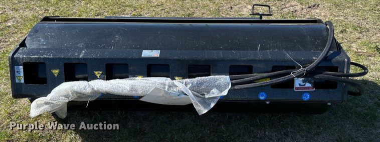 image for item MC9888 2023 Mower King SSVR72  6' W skid steer vibratory roller