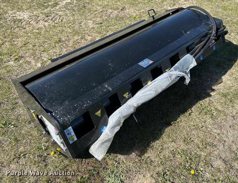 image for item MC9888 2023 Mower King SSVR72  6' W skid steer vibratory roller