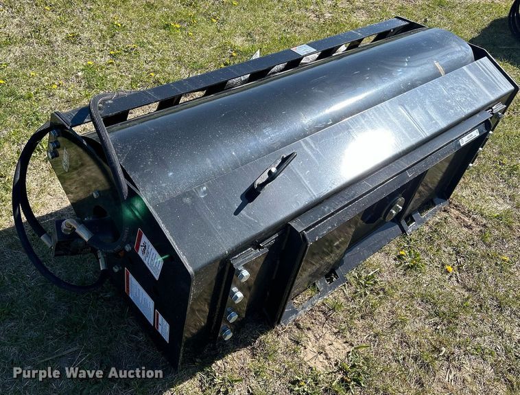 image for item MC9888 2023 Mower King SSVR72  6' W skid steer vibratory roller