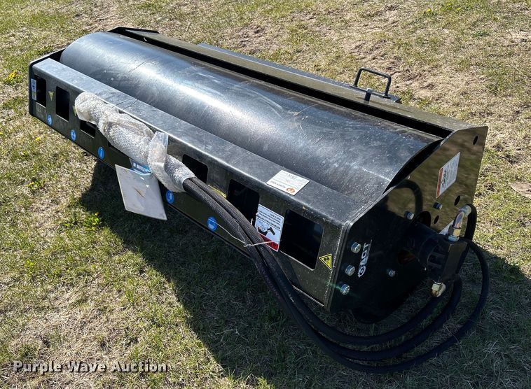 image for item MC9889 2023 Mower King SSVR72  6' W skid steer vibratory roller