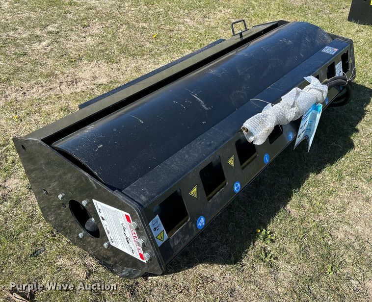 image for item MC9889 2023 Mower King SSVR72  6' W skid steer vibratory roller