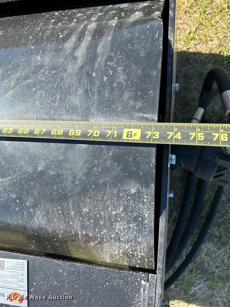 image for item MC9889 2023 Mower King SSVR72  6' W skid steer vibratory roller