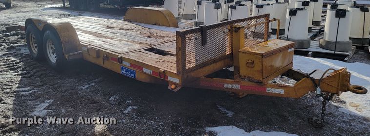 image for item ME9779 1995 Big Tex 8x20  equipment trailer