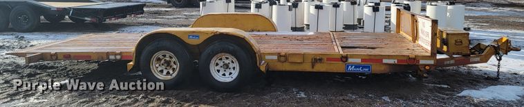 image for item ME9779 1995 Big Tex 8x20  equipment trailer