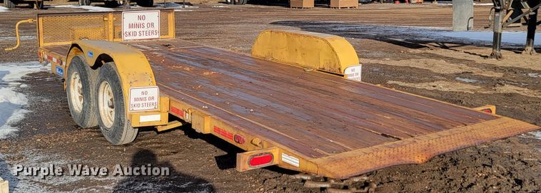 image for item ME9779 1995 Big Tex 8x20  equipment trailer