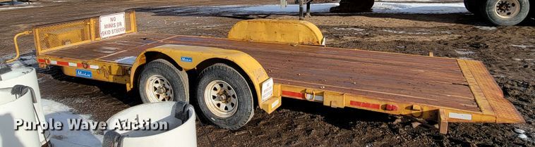 image for item ME9779 1995 Big Tex 8x20  equipment trailer