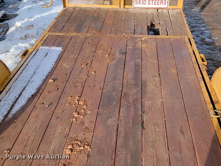 image for item ME9779 1995 Big Tex 8x20  equipment trailer