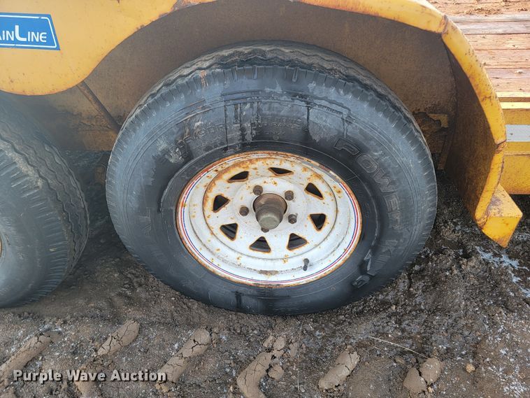 image for item ME9779 1995 Big Tex 8x20  equipment trailer