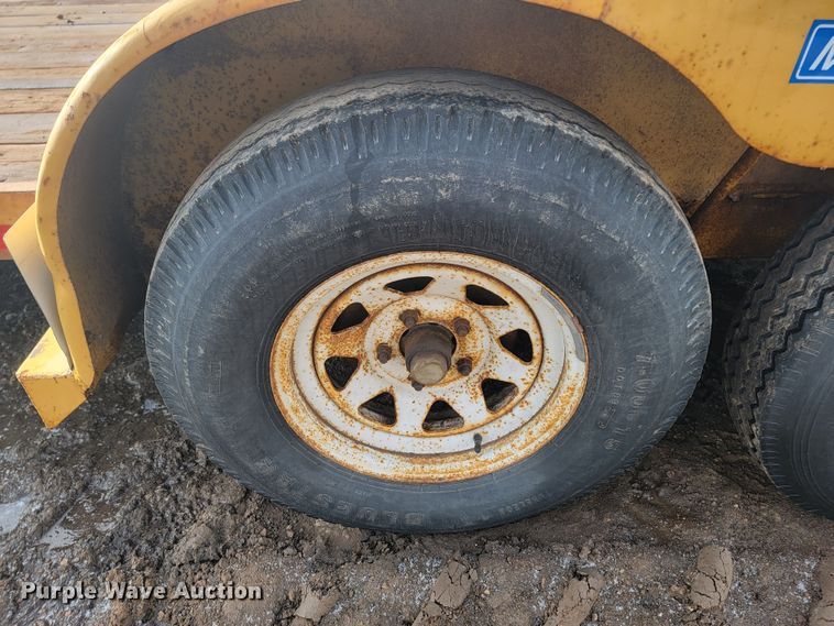 image for item ME9779 1995 Big Tex 8x20  equipment trailer