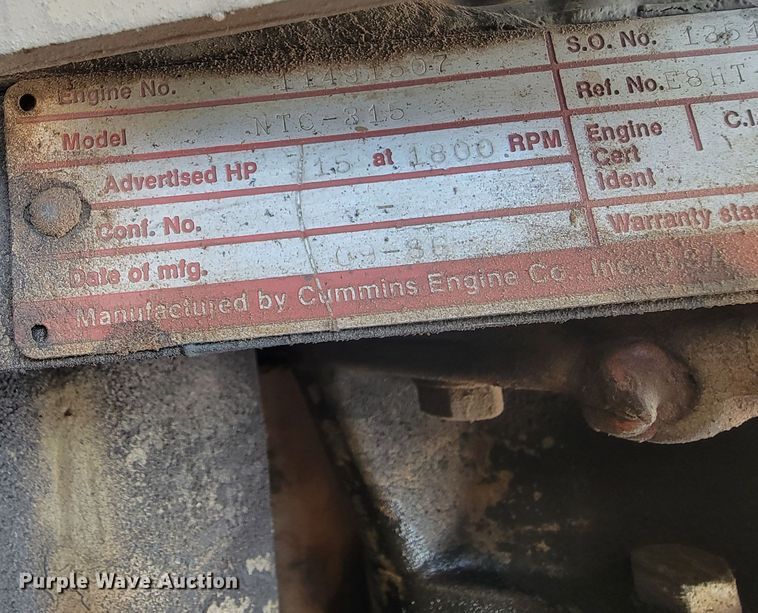 image for item ML9284 1990 Kenworth W900  semi truck