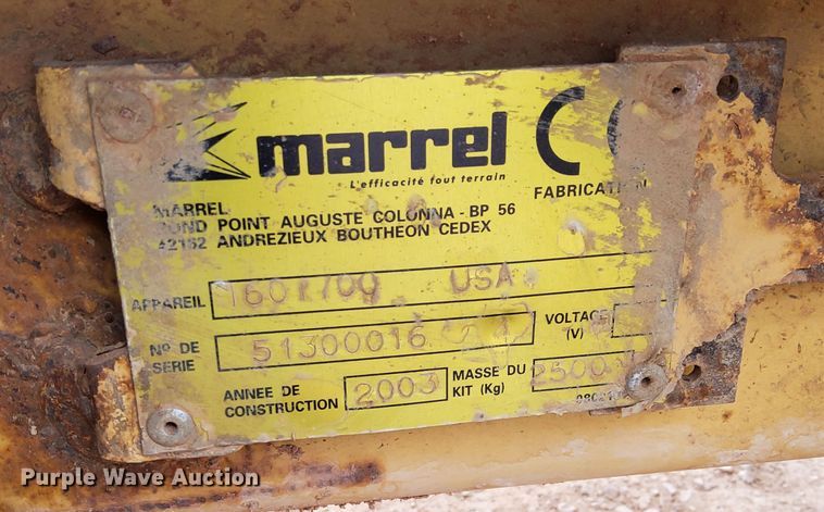 image for item ML9286 Marrel  hook bed