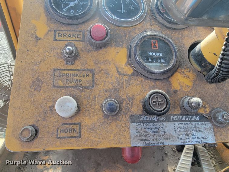 image for item ML9289 1997 Waldon Sweep Master 250  broom