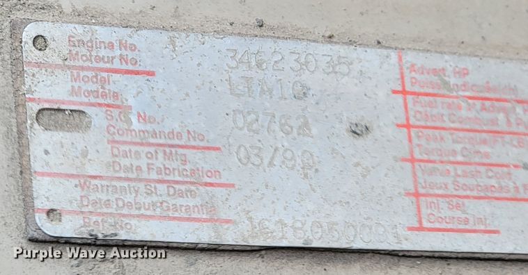 image for item ML9291 1991 International 2674  oil distributor truck