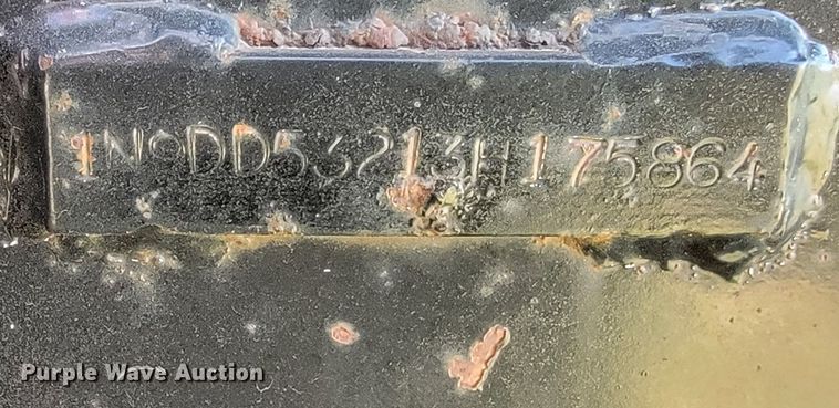 image for item ML9310 2003 Neville  drop deck equipment trailer