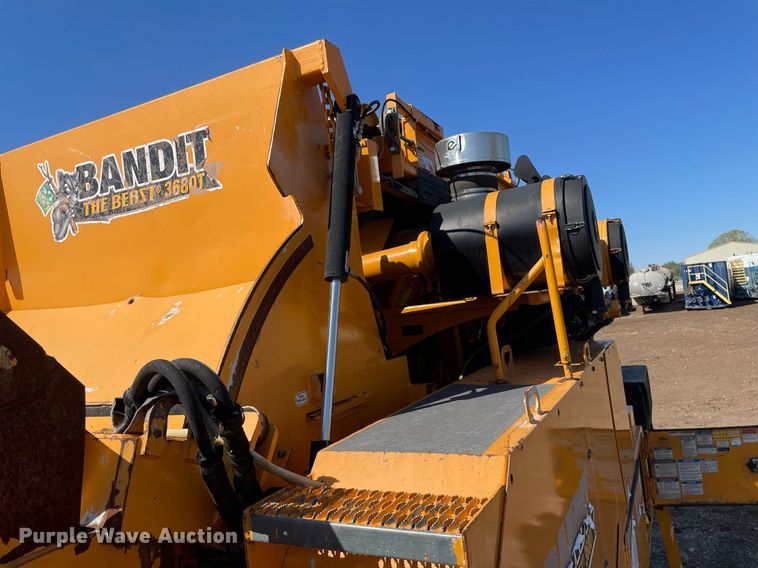 image for item MS9569 2017 Bandit Industries 3680TK The Beast  horizontal grinder