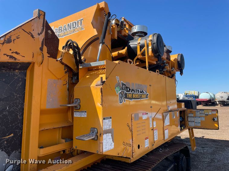 image for item MS9569 2017 Bandit Industries 3680TK The Beast  horizontal grinder