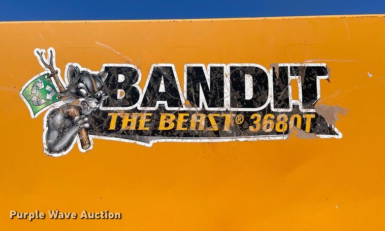 image for item MS9569 2017 Bandit Industries 3680TK The Beast  horizontal grinder