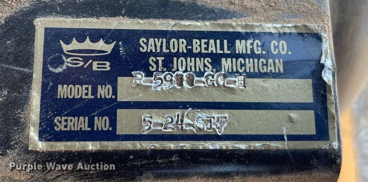 image for item MS9569 2017 Bandit Industries 3680TK The Beast  horizontal grinder