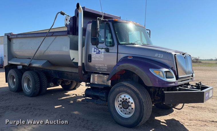 image for item MS9573 2007 International 7600 SBA  dump truck