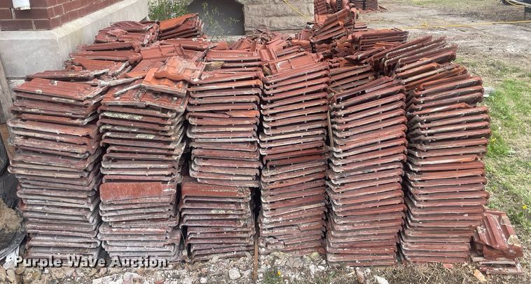 image for item MS9663 Approximately 3,800 square feet of Ludowici roof tile